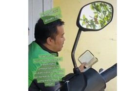 Viral Driver Ojol di Sukabumi Tunggu Orderan Sambil Baca Al-Quran
