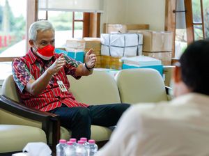 Santer Kabar Bupati Pemalang Kena OTT KPK, Ganjar: Nunggu Perkembangan