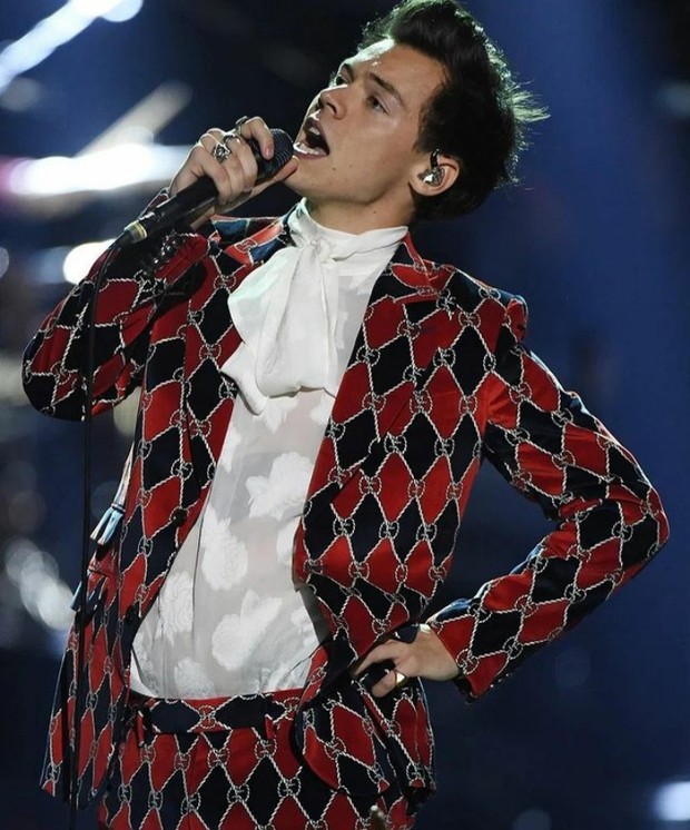 Harry Styles' quirky look