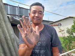 Hujan Abu Kembali Hantui Warga di Bandung Barat