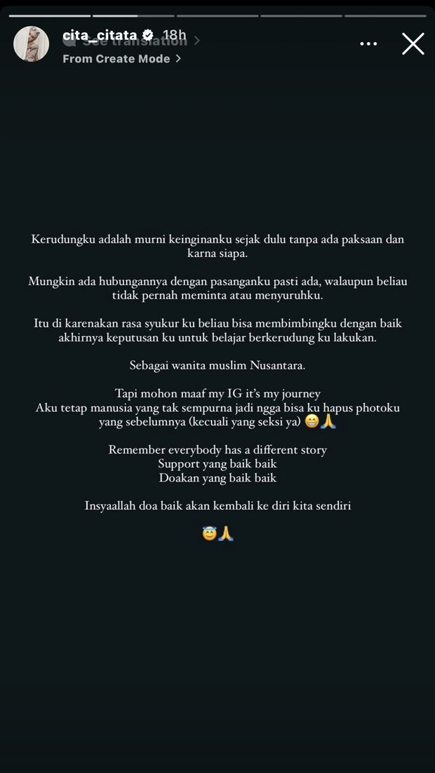 Instagram Story Cita Citata