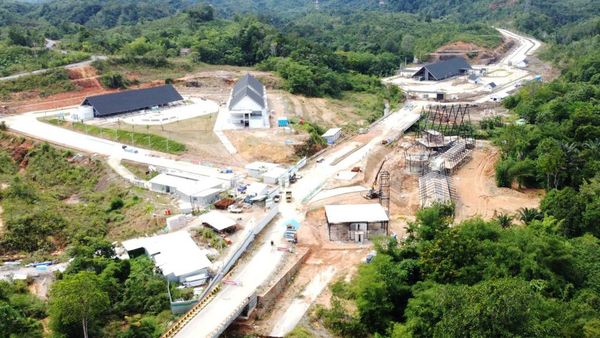 Top! Jokowi Bangun Gedung Megah di Perbatasan Malaysia