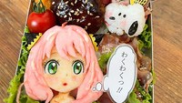 10 Kreasi Bento Keren Bentuk Anime Buatan Ibu 1 Anak