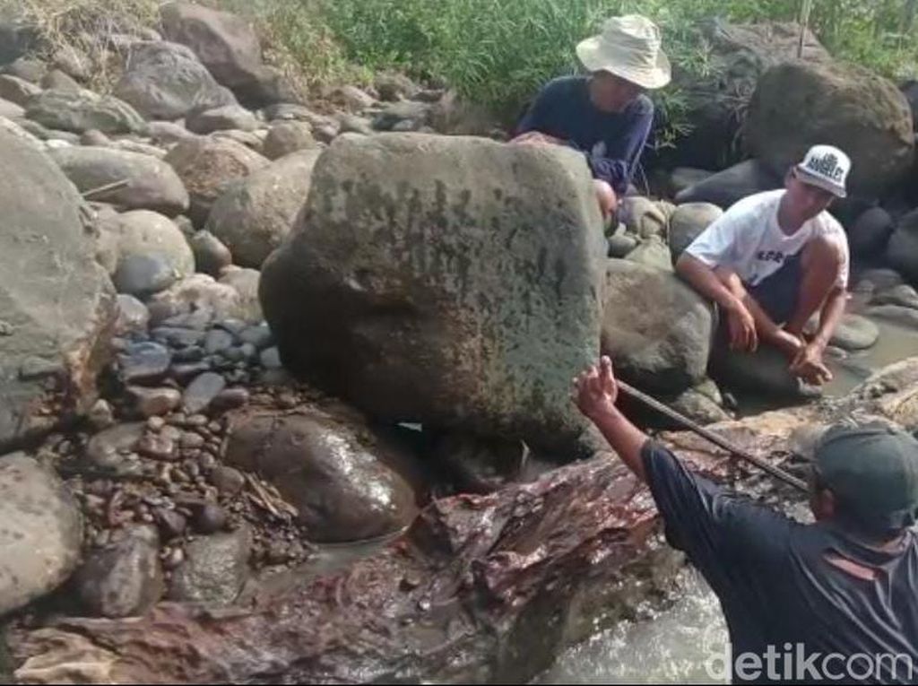 Artefak Kayu di Ngawi Diduga Perahu Kuno Sempat Dipotong Untuk Kayu Bakar