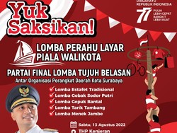 Jadwal dan Lokasi 8 Lomba Agustusan di Surabaya, Yuk Merapat!