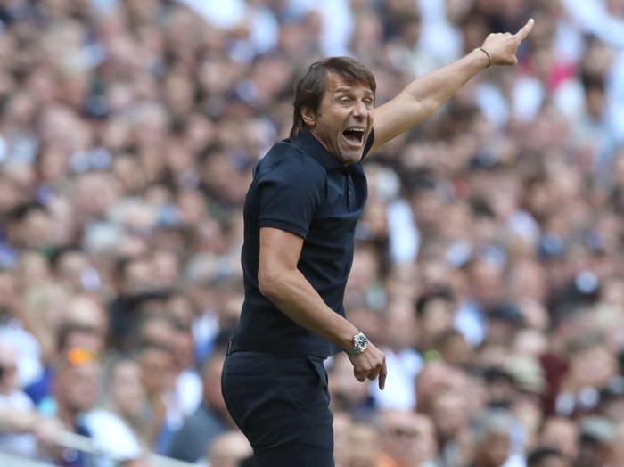 LONDON, ENGLAND - AUGUST 06: Antonio Conte, Tottenham Hotspur manager during the Premier League match between Tottenham Hotspur and Southampton FC at Tottenham Hotspur Stadium on August 6, 2022 in London, United Kingdom. (Photo by Henry Browne/Getty Images)