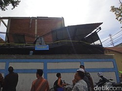 Polisi Selidiki Penyebab Bangunan MIN 2 Banda Aceh Roboh Timpa Siswa