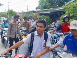 Puluhan Pelajar di Batu Bara Kocar Kacir Dirazia saat Bolos Sekolah