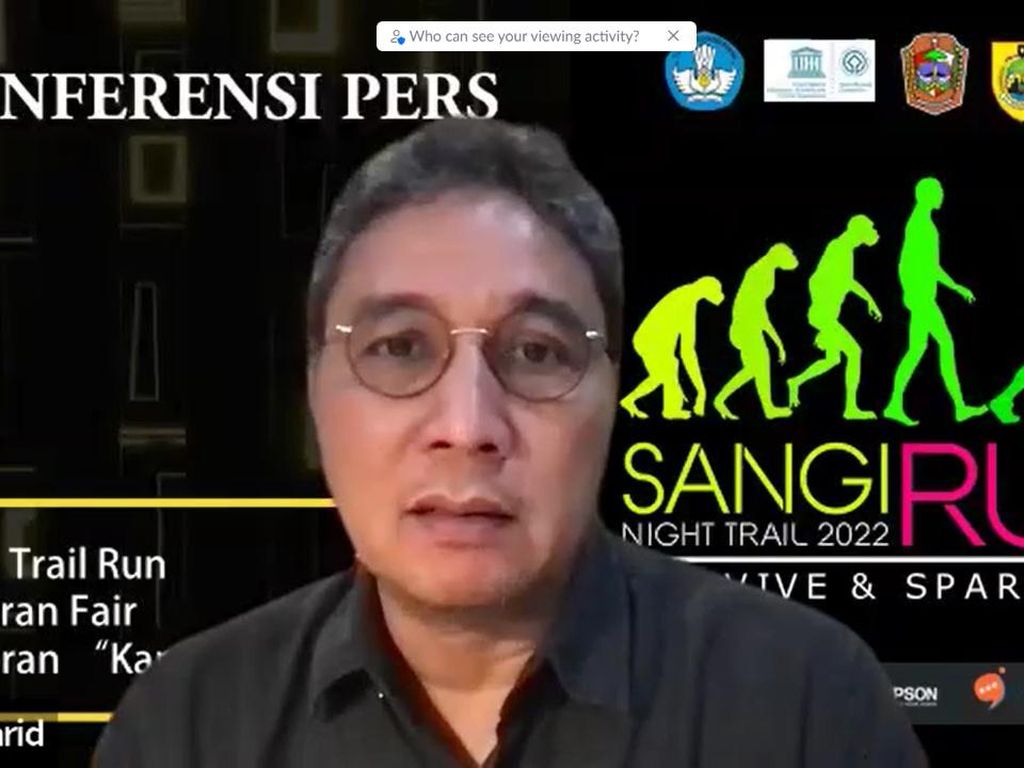 SangiRUN 2022 Tampilkan Warisan Budaya Prasejarah hingga Instalasi Cahaya SangiRUN 2022 Tampilkan Warisan Budaya Prasejarah hingga Instalasi Cahaya