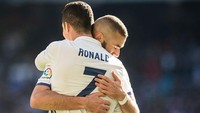 Karim Benzema masih selisih 127 gol untuk lewati catatan rekor gol CR7 (Getty Images)