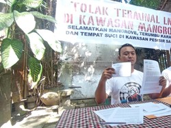 Walhi Bali Desak DKLH Keluarkan 2 Dokumen Terkait Proyek Terminal LNG