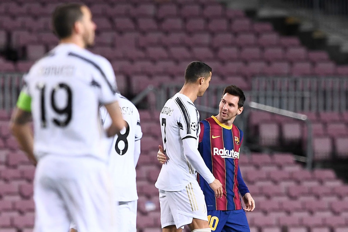Messi Sudah Ingatkan Ini ke Ronaldo Saat Balik ke MU (Foto: AFP via Getty Images/JOSEP LAGO)