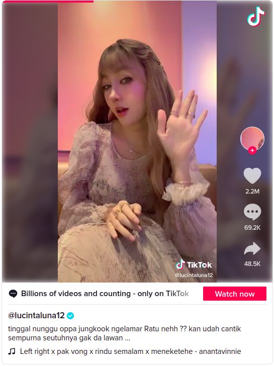 TikTok Lucinta Luna