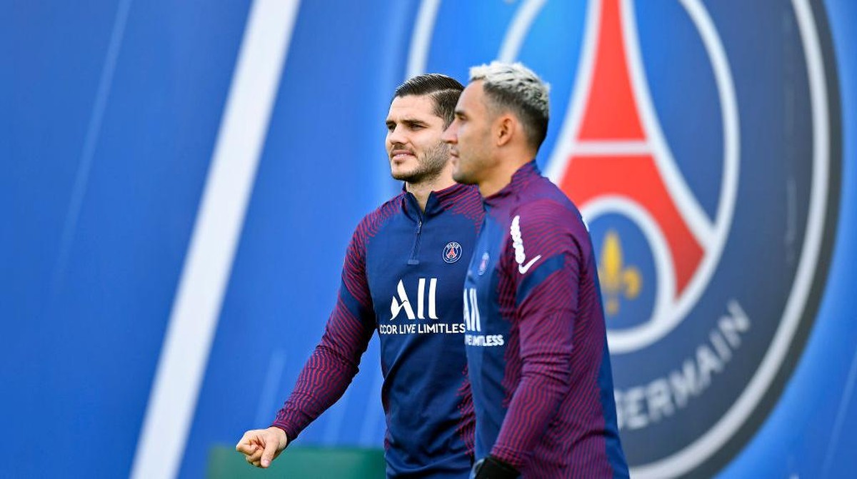 Icardi dan Navas akan dilepas PSG. Foto: PSG via Getty Images/Aurelien Meunier - PSG