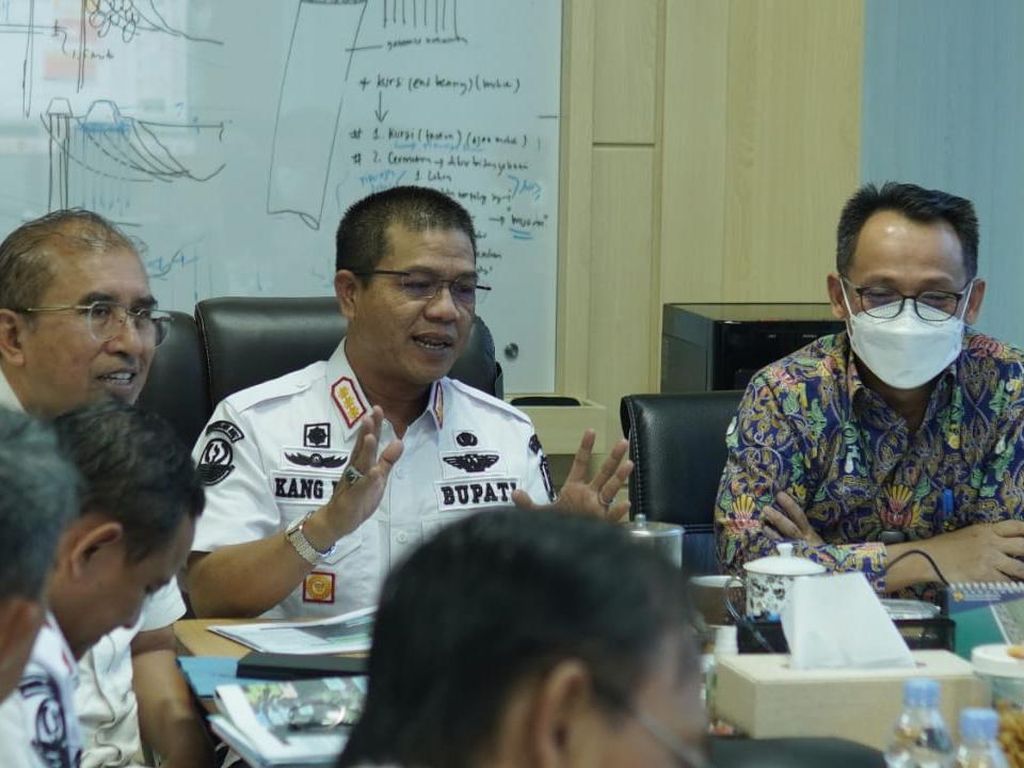 Mau Bangun Bendungan-Danau, Bupati Bandung Konsul ke BBWS Citarum