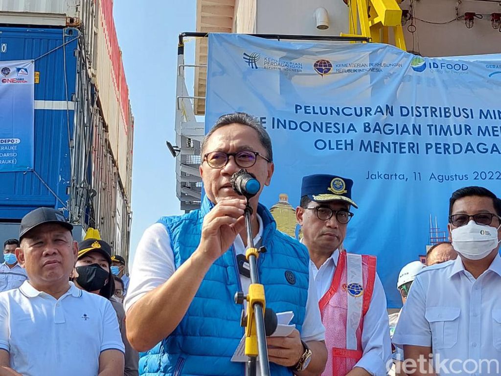 1,3 Juta Liter Minyakita Meluncur ke Papua-NTT, Harga se-RI Rata Rp 14.000 1,3 Juta Liter Minyakita Meluncur ke Papua-NTT, Harga se-RI Rata Rp 14.000