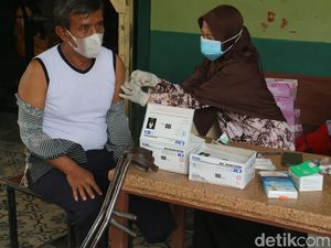 Difabel di Pati Baru Terima Vaksin Dosis Ketiga Hari Ini, Dinkes: Stok Baru Ada