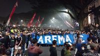 Pesta Jiwa Jawara Aremania di Malam Ulang Tahun Arema