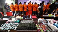 Sindikat Pengedar Narkoba Klub Malam Digulung Polisi