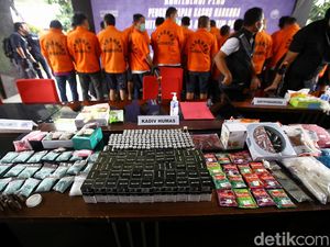 Sindikat Pengedar Narkoba Klub Malam Digulung Polisi