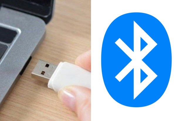 Potret flashdisk dan bluetooth