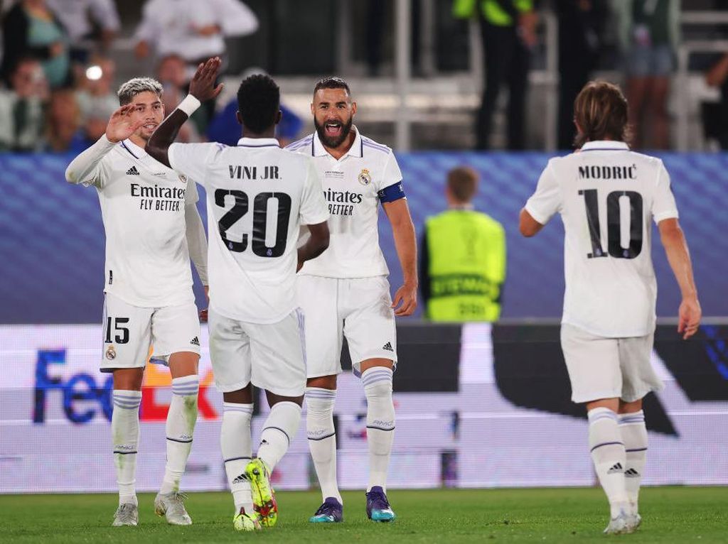 Real Madrid Vs Eintracht Frankfurt: Los Blancos Juara UEFA Super Cup