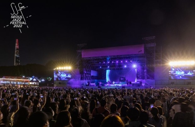 Ilustrasi Stage Night Seoul Jazz Festival