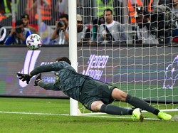 Empat final itu yakni dua kali Piala Super Spanyol, Liga Champions, dan Piala Super Eropa (Getty Images)