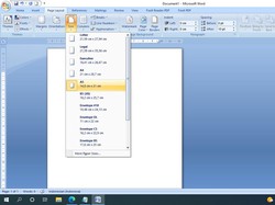 Standar Ukuran Kertas Lengkap dari A4 Hingga Seri R
