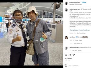 Sandiaga Uno Komentari Foto Liam Gallagher dan Fans di Bali Sandiaga Uno Komentari Foto Liam Gallagher dan Fans di Bali