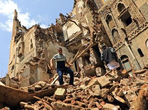 Begini Kondisi Warisan Dunia di Yaman yang Runtuh Akibat Hujan Lebat