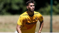 Sayap: Bruno Jordão. Di Wolves sejak 2019. Foto: Wolves via Getty Images/Jack Thomas - WWFC