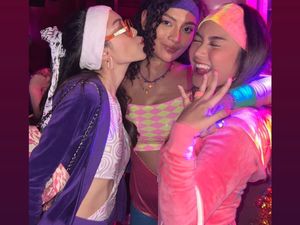 7 Potret Pesta Ultah ke-29 Erika Carlina, Unik Bertema Sanggar Senam 80-an