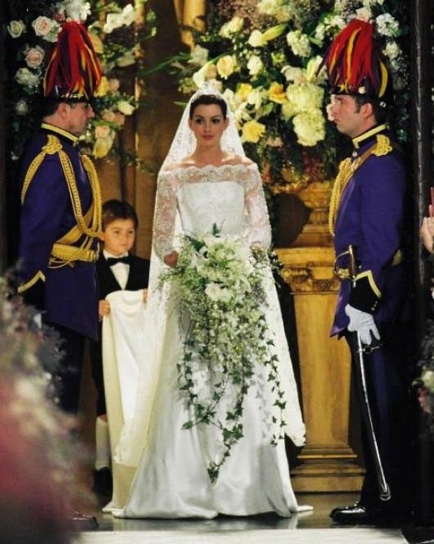 Gaun pengantin di The Princess Diaries 2/