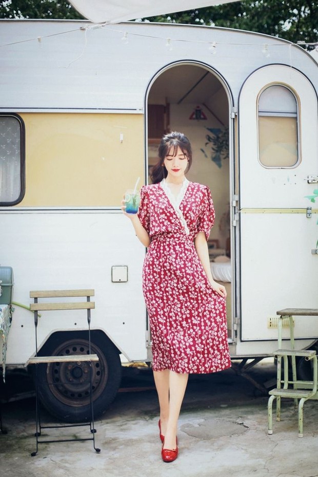 Ide outfit merah putih/Foto: Pinterest.com/ Ide outfit merah putih