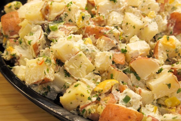 Anti-stomach potato salad creations.