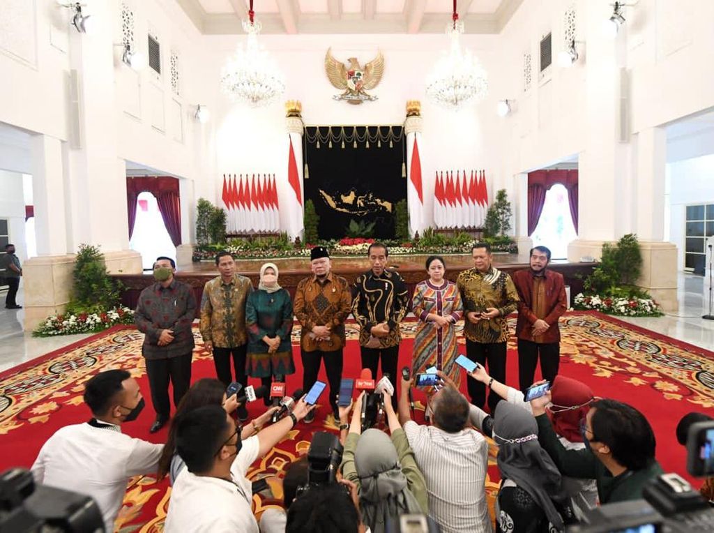 LaNyalla Sampaikan Peta Jalan Wujudkan Kesejahteraan ke Presiden Jokowi