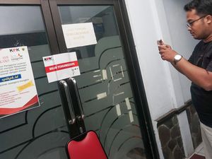 KPK Segel Ruangan Dinas Kominfo Kabupaten Pemalang