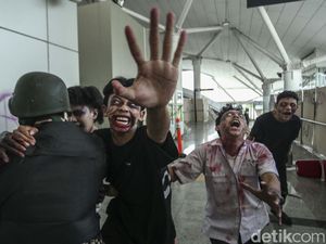 Saat Gerbong LRT Jakarta Dikuasai Para Zombie, Mencekam dan Panik