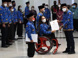 Jadi PNS Kemenpora, Ni Nengah: Terima Kasih Pak Presiden