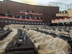 Melihat Persiapan di DPR Jelang Sidang Tahunan 2022, Sudah 85%