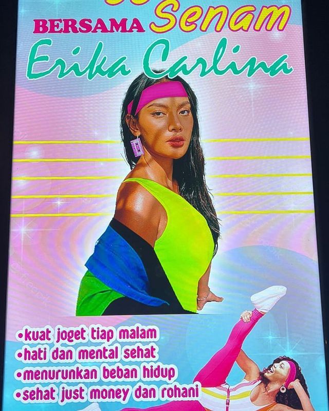 Potret Pesta Ulang Tahun Erika Carlina