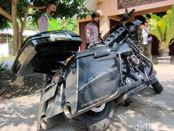 Rombongan Moge Tabrak Pemotor di Kulon Progo, Korban Terpental 10 Meter