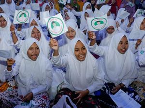 Santri di Pamekasan Dukung Ganjar di Pilpres karena Dorong Moderasi Agama