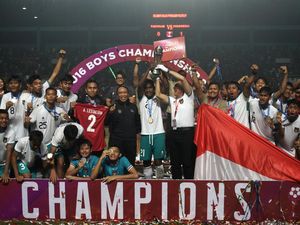 Kado HUT RI Agustus 2022: Timnas U-16 Persembahkan Gelar Juara Kado HUT RI Agustus 2022: Timnas U-16 Persembahkan Gelar Juara