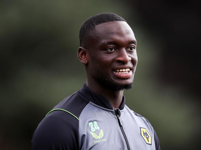 WOLVERHAMPTON, ENGLAND - AUGUST 05: Toti Gomes of Wolverhampton Wanderers looks on during a Wolverhampton Wanderers Training Session at The Sir Jack Hayward Training Ground on August 05, 2022 in Wolverhampton, England. (Photo by Jack Thomas - WWFC/Wolves via Getty Images)