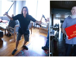 Gibran Kirim 5 Keris untuk Personel Dream Theater Saat Konser di Solo