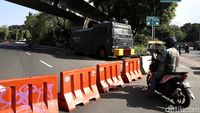 Ada Gladi Kotor HUT RI ke-77, Jalan Menuju Istana Ditutup