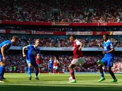 Gabriel Jesus 2 Gol, Arsenal Ungguli Leicester