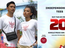 8 Kaus dan Jaket Buat Outfit Kemerdekaan, Cocok Dipakai Saat 17 Agustus